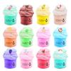 70 мл Цветная глина Игрушка Мягкая Кристальная Грязь Тянущаяся Нелипкая Облачная Снятие Стресса Новинка Игрушка Сделай Сам Изготовление Фруктовый Слайм Игрушка Декомпрессионная Игрушка Детская Игрушка Подарок