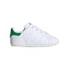 Adidas Stan Smith Crib White Green Детские кроссовки Cloud-White FY7890