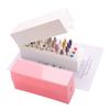 30 Holes Nail Drill Bit Storage Box Nail Grinding Polish Head Display Organizer Manicure Tool