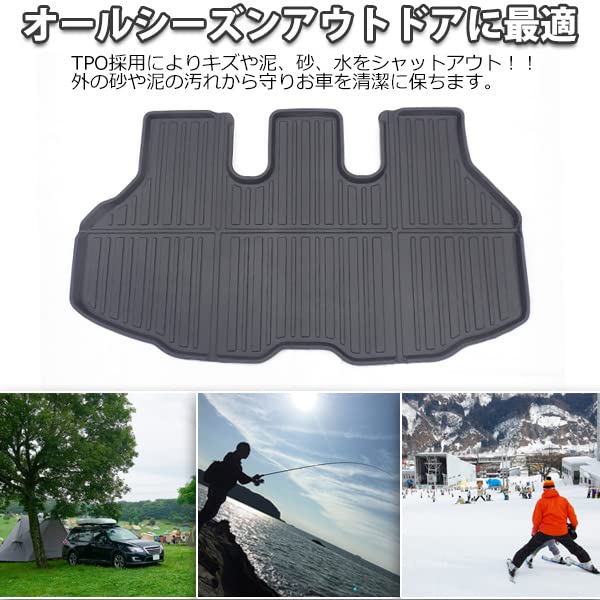 Wellvie classy Noah Voxy 90 Series Коврик для багажа 3D Sand Prevention 3D Эксклюзивный дизайн Водонепроницаемый моющийся коврик для пола Коврик для багажника Коврик для багажа Резиновый коврик