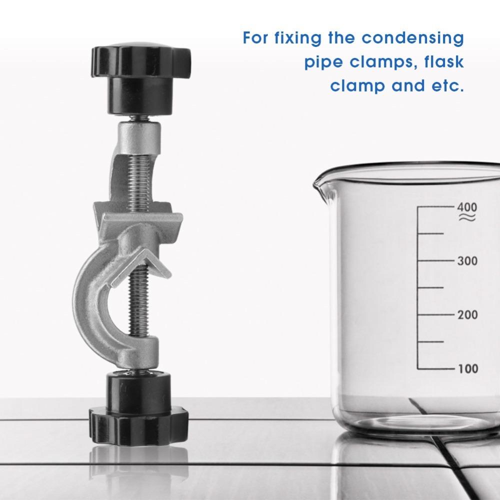 Adjustable Grip Lab Stand Clamp Holder Stainless Steel Metal Grip Support Laboratory Use