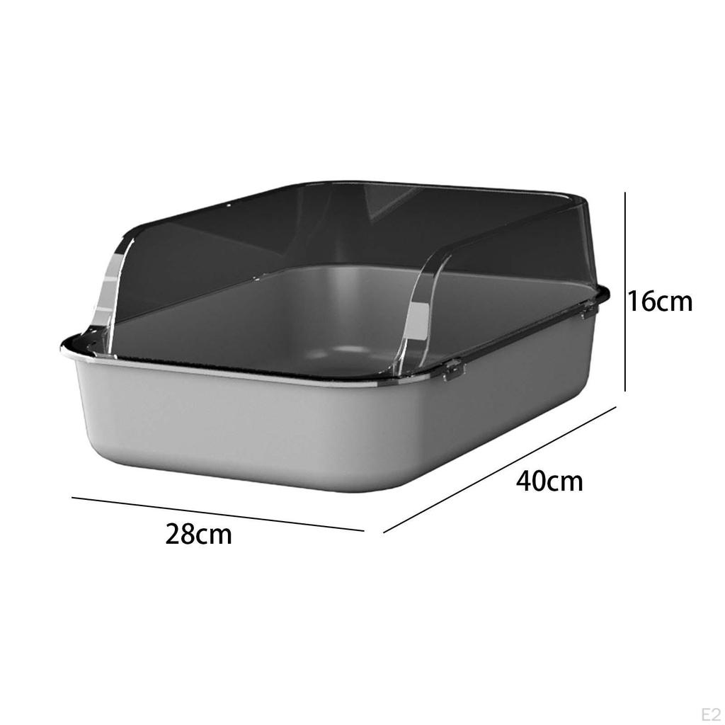 Cat Litter Box for All Kinds of U Shape Lowered Front Toilet Sandbox Young