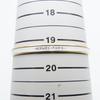 Used HERMES bracelet Uni metal/enamel 11.6g white gold Bangle