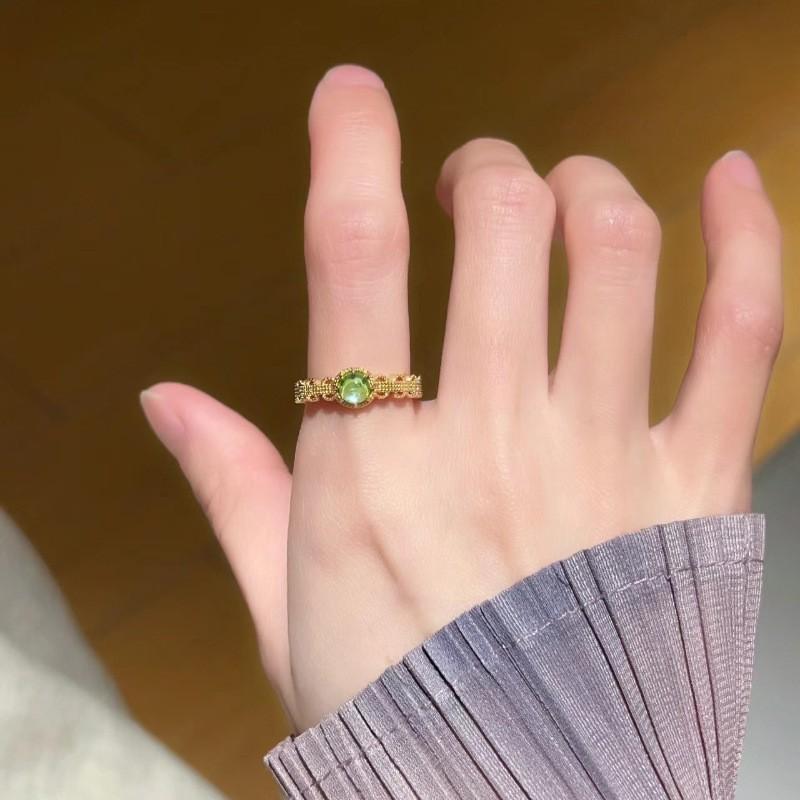 Enamel Colorful Butterfly Ring For Women Adjustable Open Design Unique And Jewelry Chic