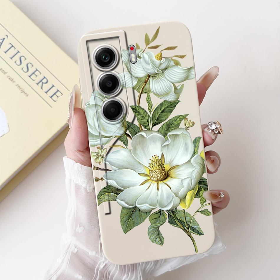 For Tecno Camon 40 Pro 4G Camon40 CM5 CM6 Cute Rabbit Cat Cartoon Phone Case For Camon 40 40Pro 4G Soft Silicone Cases Bumpers