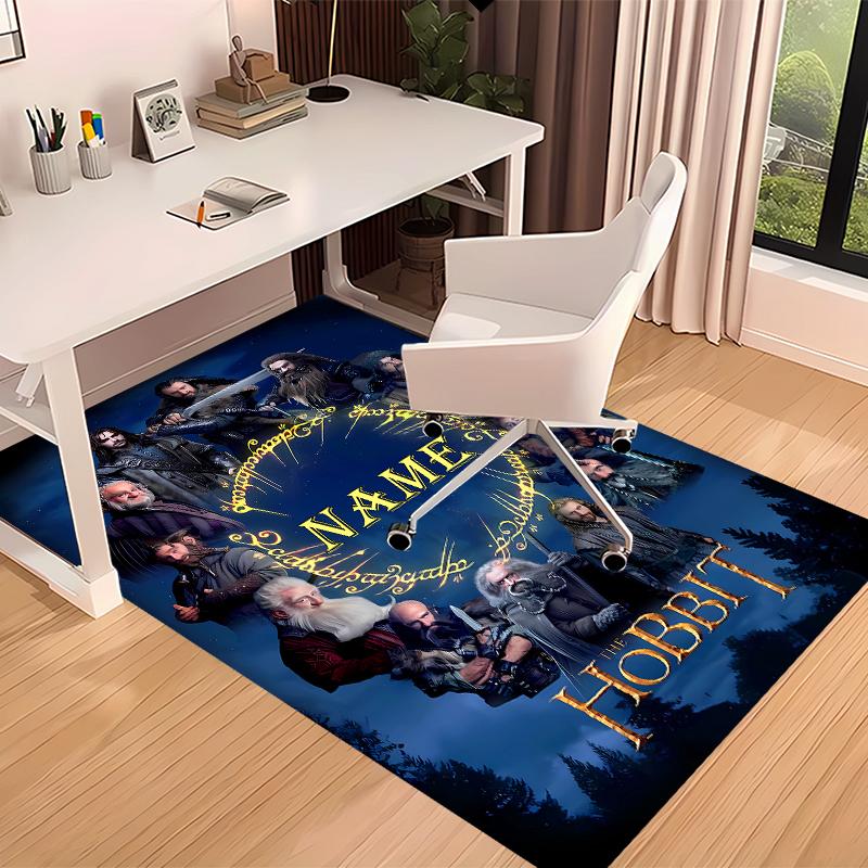 Custom personalization The Fellowship of the Ring Print Area Rug - Soft, Washable Non-Slip Indoor Mat,Living Room,Home&Office Decorative Rug
