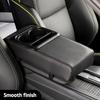 with Cup Holder Center Console Armrest Cushion PU Leather Car Armrest Pillow  Universal