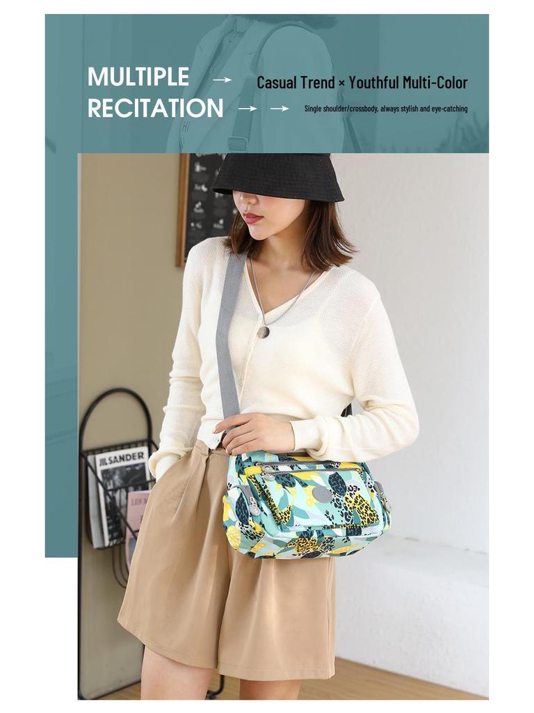 Трендовая универсальная женская сумка-кроссбоди большой вместимости для мамы