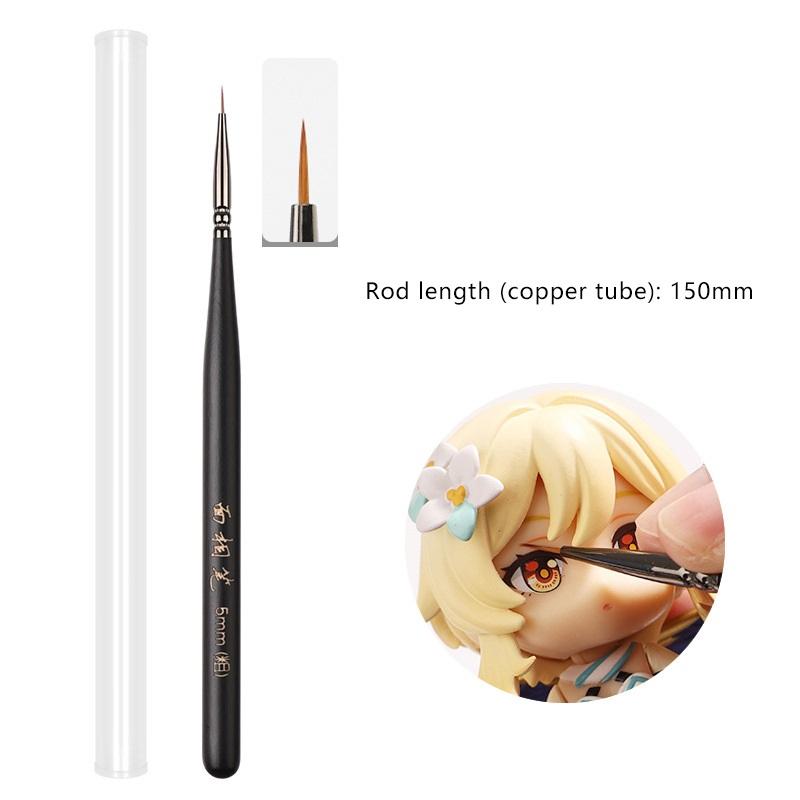 1PCS Ultra-fine #0 #1 Modeling Brush Outline Pen For Model Hobby Coloring Script Liner Brushes