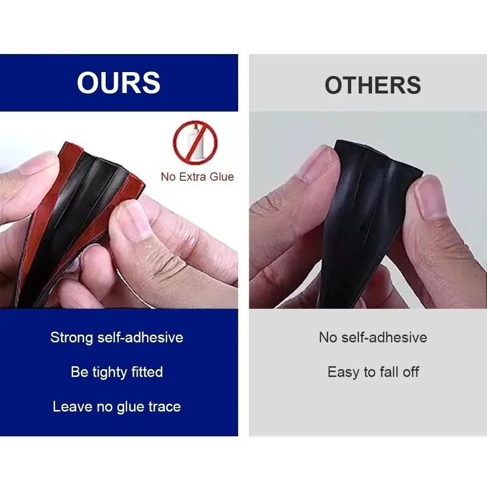 New U-Shape Edge Protector Strip Trim 3 Meters Waterproof Edge Trim Strip Rubber Encloser Car-Styling