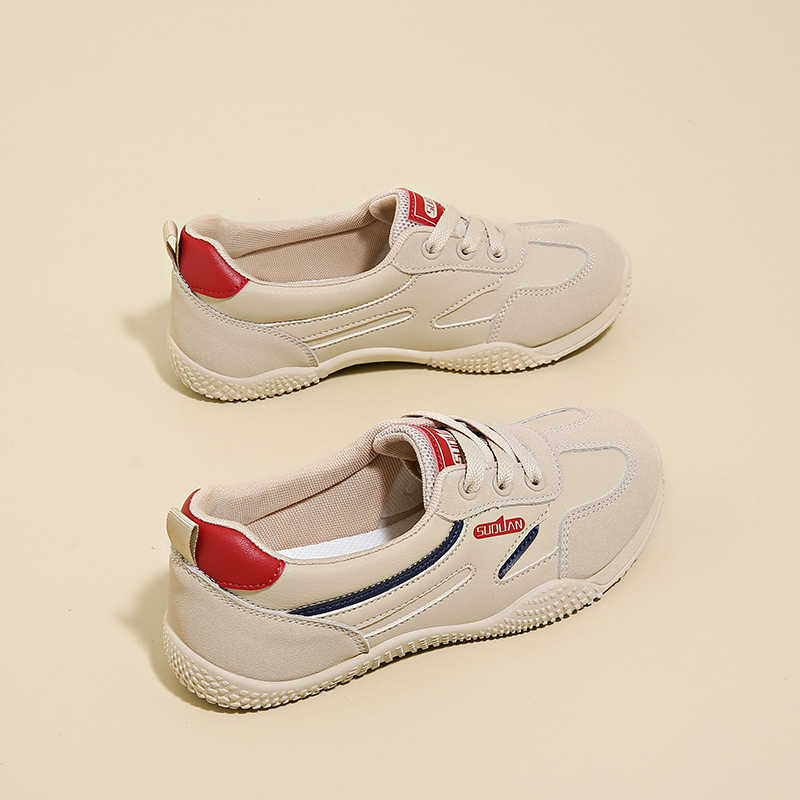 Мода Толстый каблук Демисезонные Женские Роскошные Плоские Повседневные Женские Летние Кроссовки Плоская обувь Черные Спортивные 2025 Высокое качество Колледж