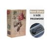 Analog Dictionary Password Security Safe Box Rectangle Key Locker Hidden Dictionary Book  Home
