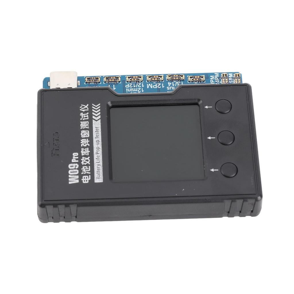 Battery Efficiency Pop Up Tester LCD Display USB Connection Popup Window Repair Tool for 11‑15 Series Phone