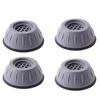 4 подкладки под ножки стиральной машины, амортизирующие противоскользящие коврики, универсальные, для увеличения высоты и износостойкие, силиконовые амортизаторы для холодильника