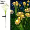 Garden Landscape Lights, Outdoor Jellyfish Solar Lights, All-Weather Construction Of Courtyard Festival Atmosphere Lights