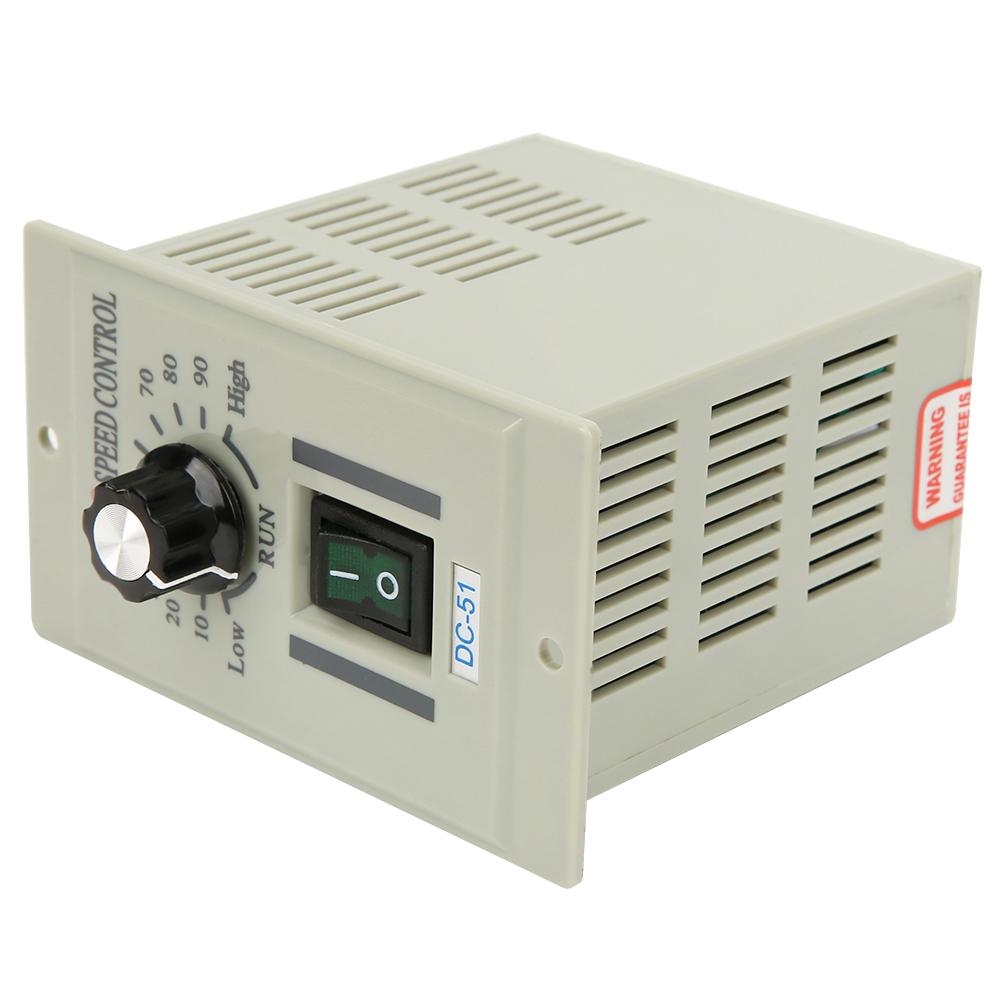 Контроллер управления скоростью двигателя Мини-регулятор постоянного тока с постоянным магнитом DC51 Вход 110 В