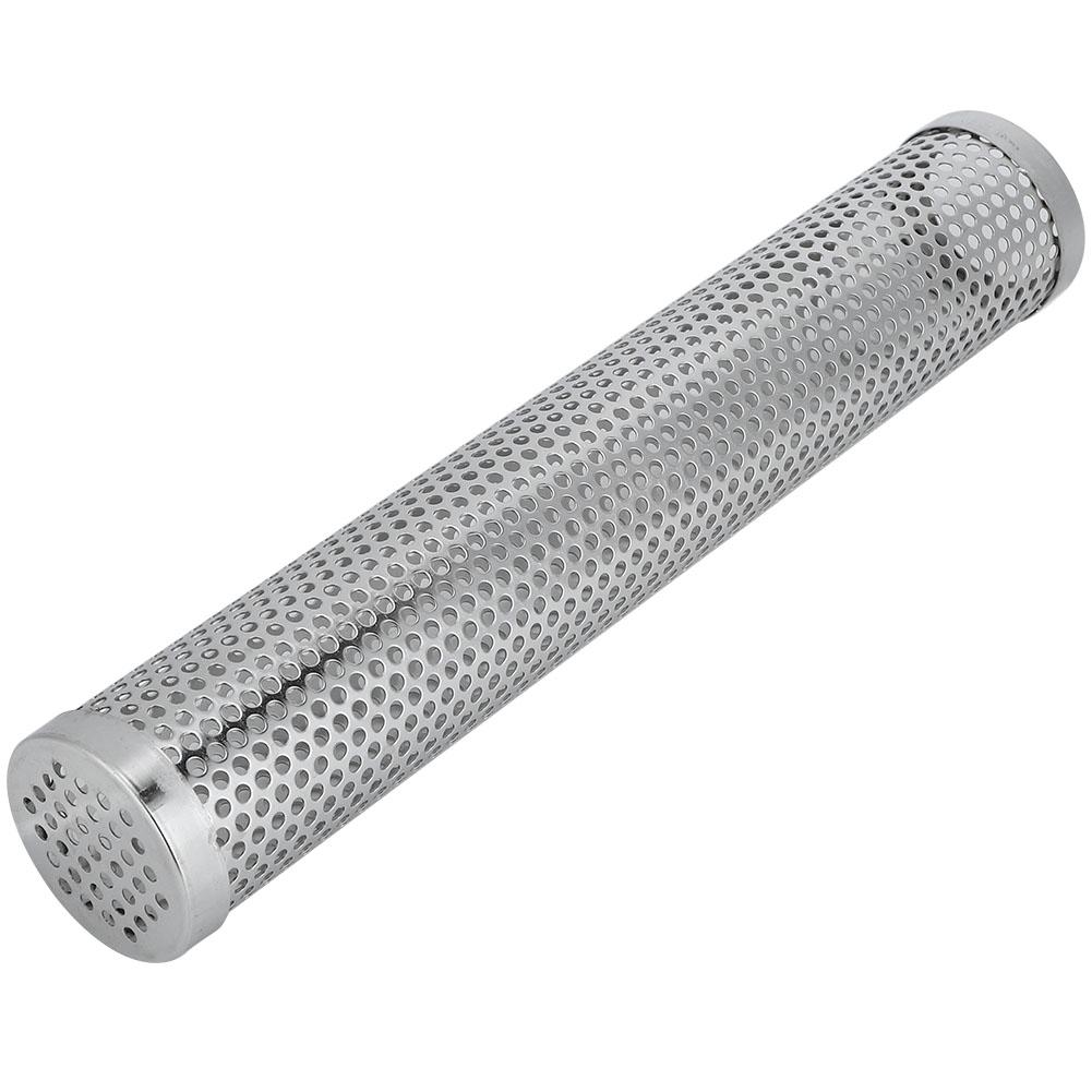 Portable 12in Stainless Steel BBQ Smoker Tube Barbecue Accessory for Electric Gas Charcoal Grill