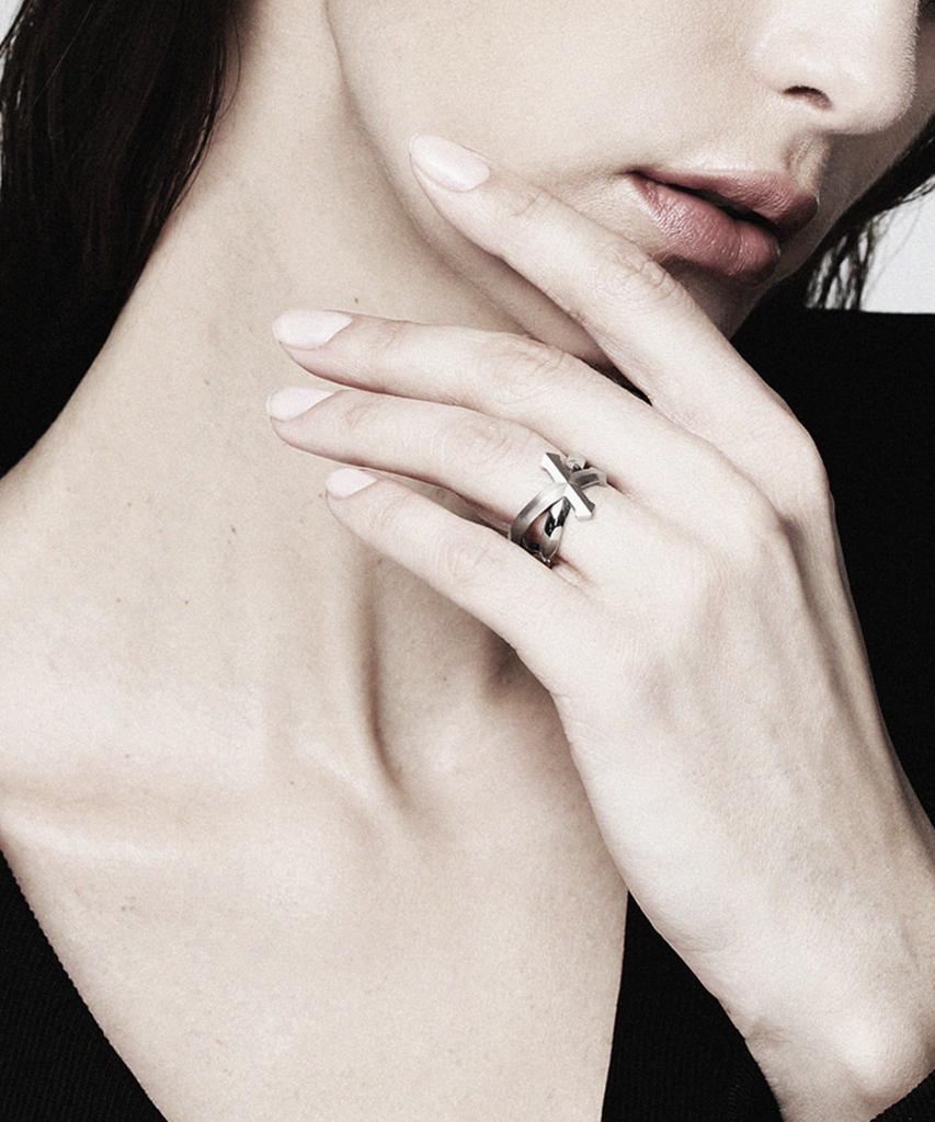 Trencadism Alexander Ring / Silver 925 / Ring Alexander_Trm_Axr15Crs (A Type)