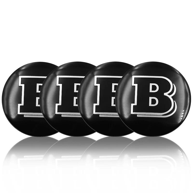4 pcs Car sticker Car Wheel Center Hubcaps Badge Sticker For Mercedes Benz AMG GLC GLE CLA GLA W205 W211 W213 Car Accessories