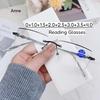 Очки для чтения без оправы с защитой от синего света, женские, мужские, роскошные, металлические, ультралегкие, для пресбиопии, очки для чтения без оправы