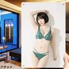 Винтажная металлическая табличка 8x12 дюймов Постер с зеленым кружевным нижним бельем Декор спальни Подарок на День святого Валентина