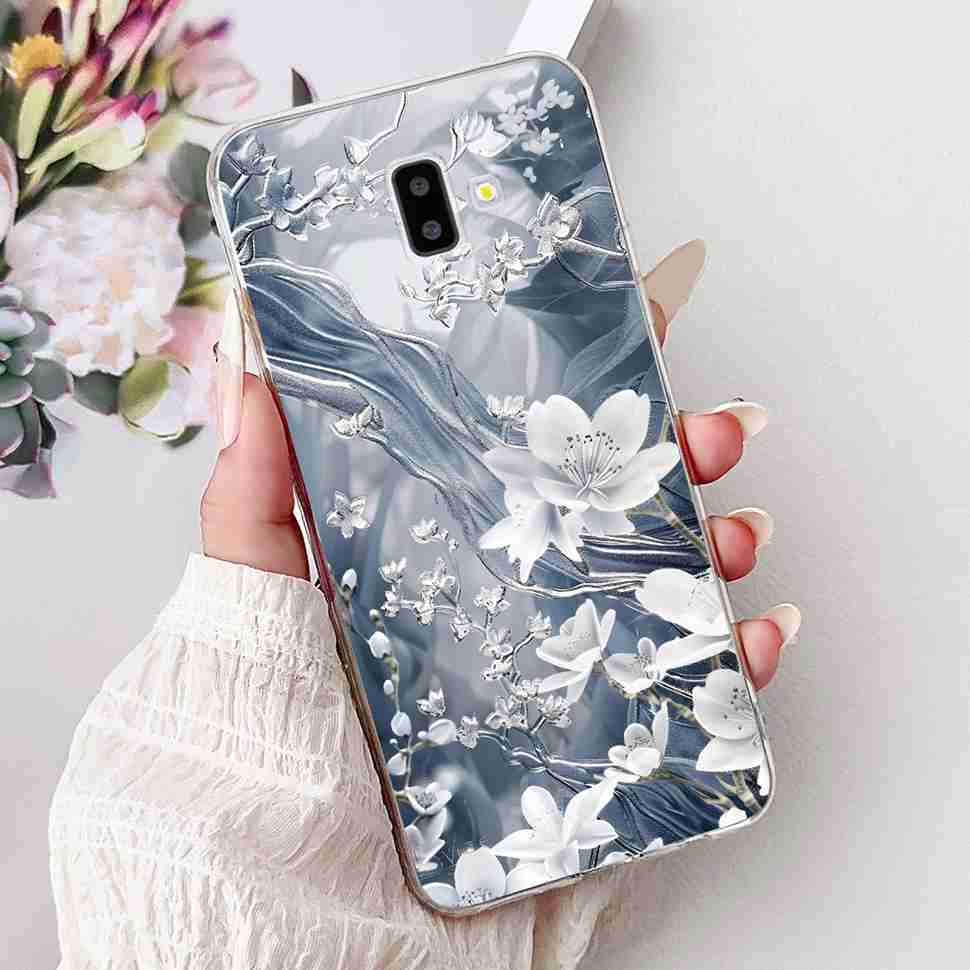 Чехол для Samsung Galaxy J6 Plus J610F J610G Популярный Расписной Чехол для Телефона Мягкие Силиконовые Чехлы Для Samsung J6 Plus GalaxyJ6+ Coque