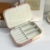 Square Jewelry Storage Box Vintage Earring Organizer Lightweight Necklace Ring Case  Women