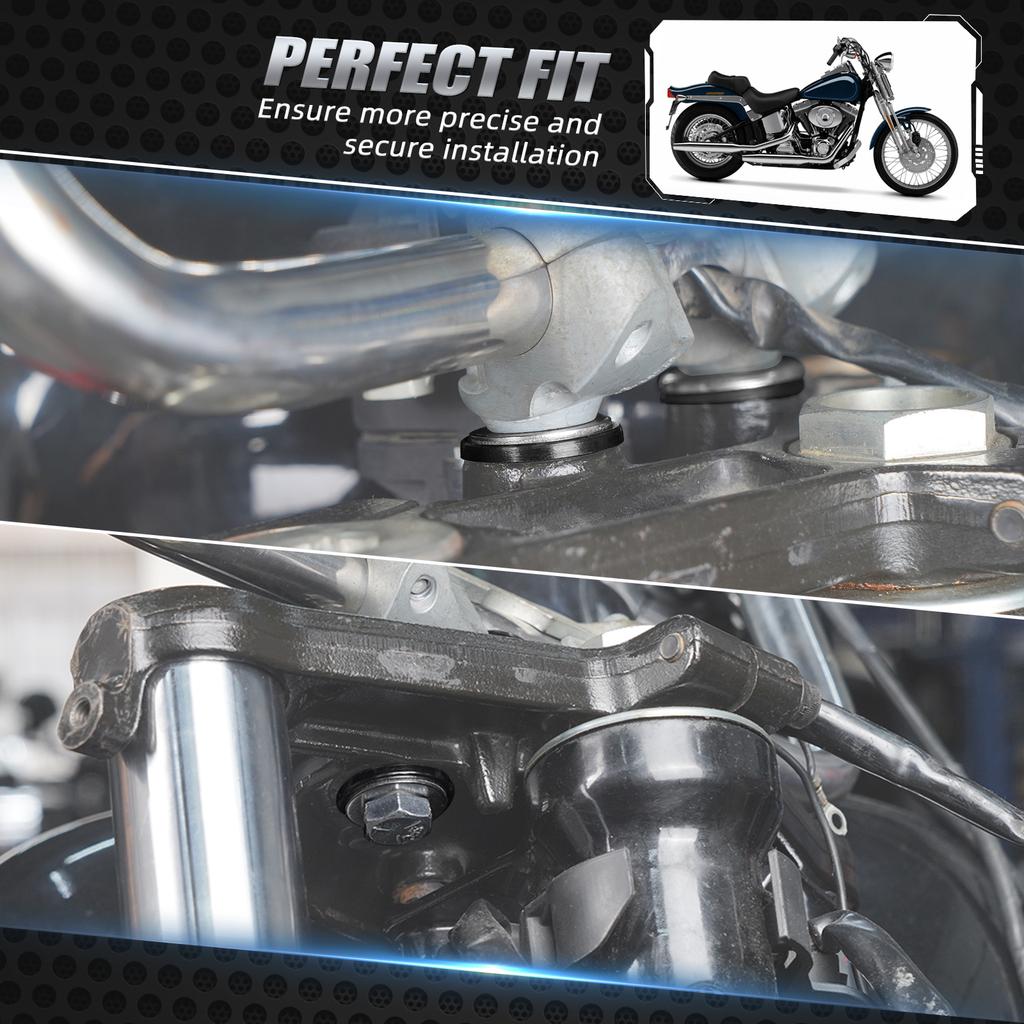 For Harley Road King FLHR 1994-2022 Handlebar Riser Bushings Road King Police FLHP 2017-2024 Street Glide FLHX 2017-2024 2023