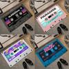 VIKAMA American Nostalgic Tape Carpet Bathroom Absorbent Anti slip Wear resistant Carpet Home Decoration