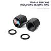 Car Wheel Tire Valve Stems Caps with car Keychain keyrings For Buick Avenir Enclave Century Encore Lacrosse XT GL6 Cascada