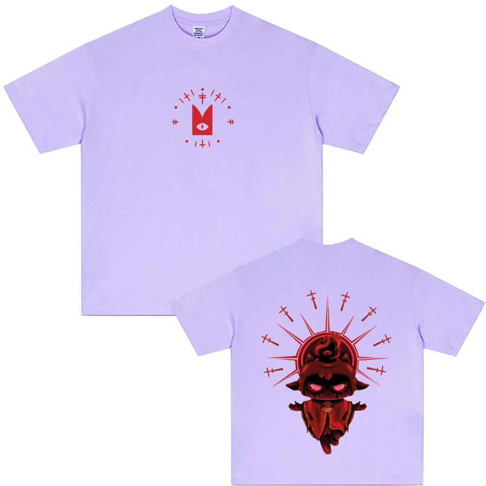 Game Cult of The Lamb Graphic Tshirt Summer Unisex Women Casual Humor T Shirts Male Fashion Vintage Oversized Crewneck Tshirt Tops