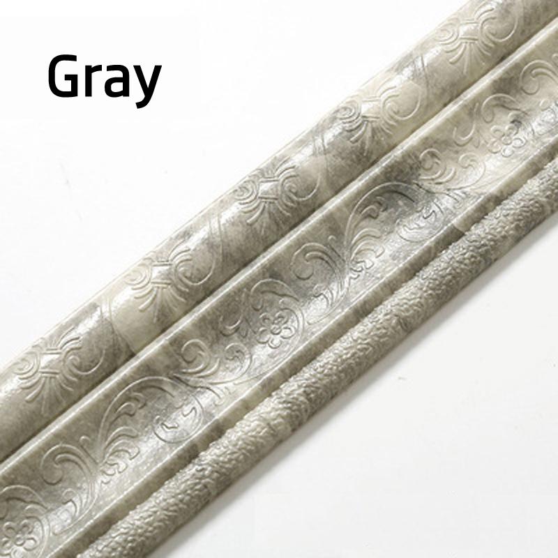 2,3 м настенный декор обои 3D узор стикер стены линия талии граница гостиной съемный