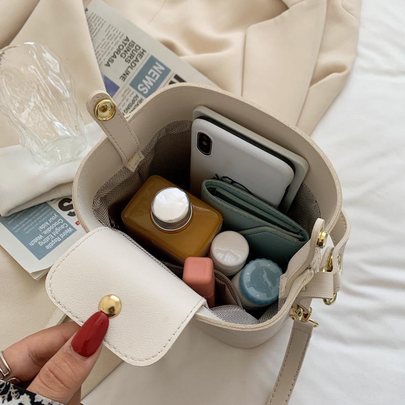 Трендовая женская сумка-ведро высокого класса 2025: Летняя мода Сумка кроссбоди и на плечо