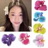 Elegant Flower Hair Clip Unique Hair Barrettes Large Flower Acrylic Hair Clip Chic Hairpin for Weddings and Parties