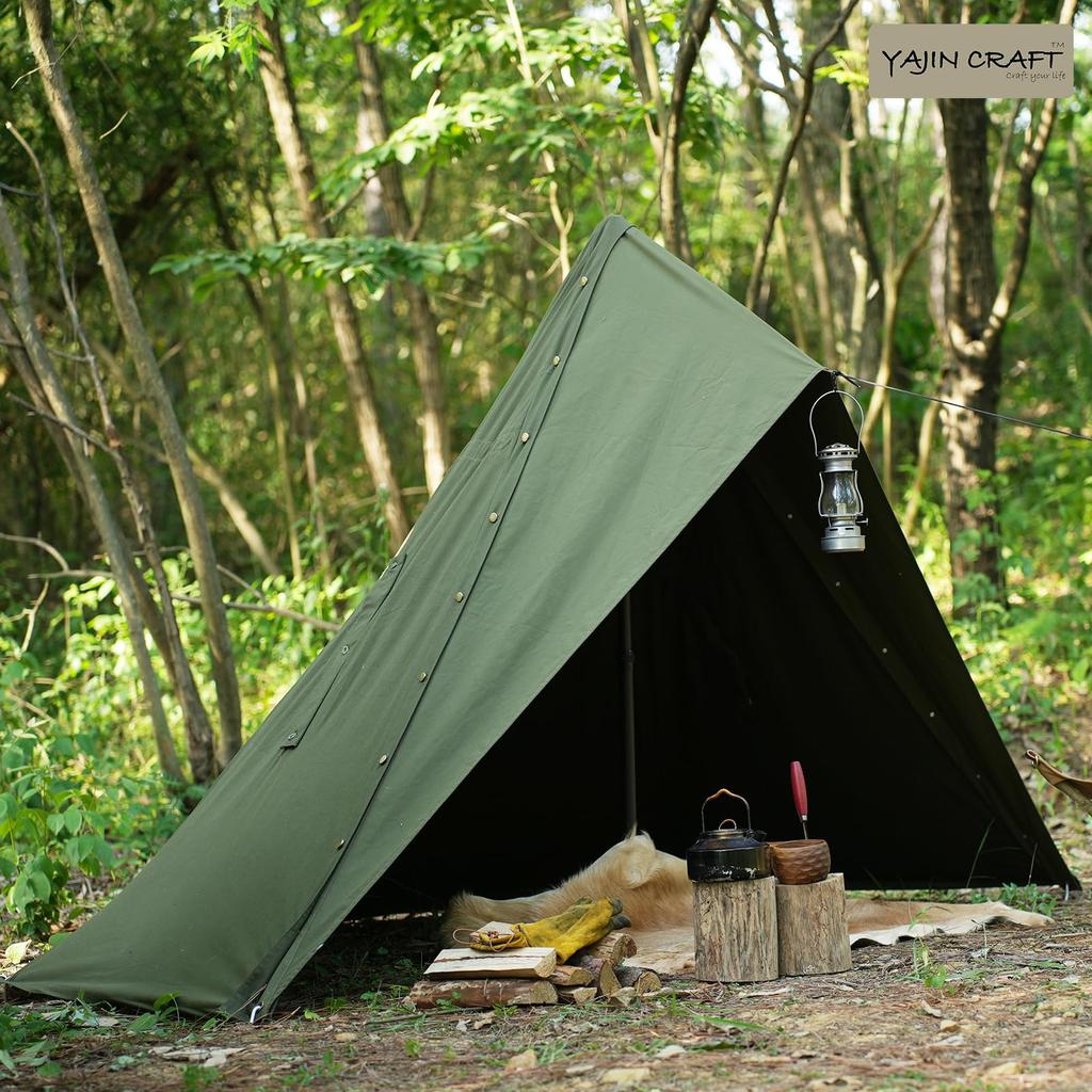 YAJIN CRAFT Передняя штора для польской палатки Одноместная палатка Одностоечная палатка Военная палатка