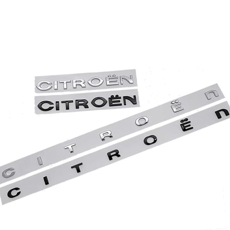 Наклейки для Citroen C3 C4 C2 C5 C1 Berlingo Jumper Grand Picasso C4L Saxo Xsara DS3 Elysee ABS Логотип автомобиля Значок на задний багажник Эмблема