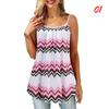 Women Summer Loose Tank Tops Blouse Sleeveless Vest Printed Beach Casual Boho Bohemia