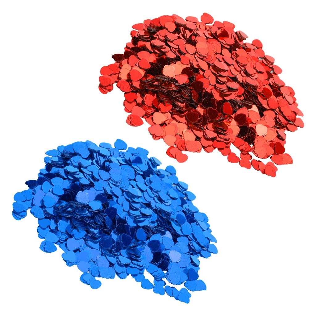 3000 шт., конфетти в форме сердца, свадебные украшения на день святого Валентина, блестки, посыпка, принадлежности для украшения