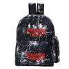 Stranger Things Speechless Backpack Pencil Case Leisure Student Schoolbag Two-Piece Set