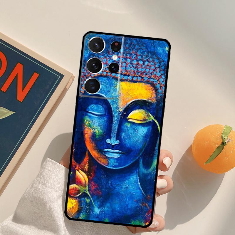 Чехол для телефона Будда Для Samsung Galaxy S25 S26 Ultra S20 S21 S22 S23 S24 Plus S10 S25 FE Задняя крышка