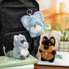Fun Farm Animal Plush & Accessory Set: Deer Toy, Elephant Backpack Charm & Fox Keychain Gift