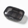 Portable Medication Dispenser Box for Three Daily Doses of Pills and Tablets Waterproof Medicine Case Pill Box