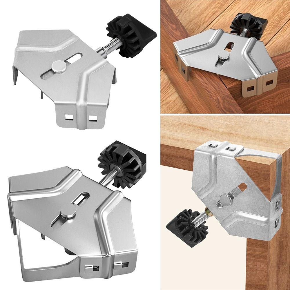 Quick Clip Right Angle Clamp Stainless Steel 90 Degree Clamp Useful Corner Locator  Cabinets
