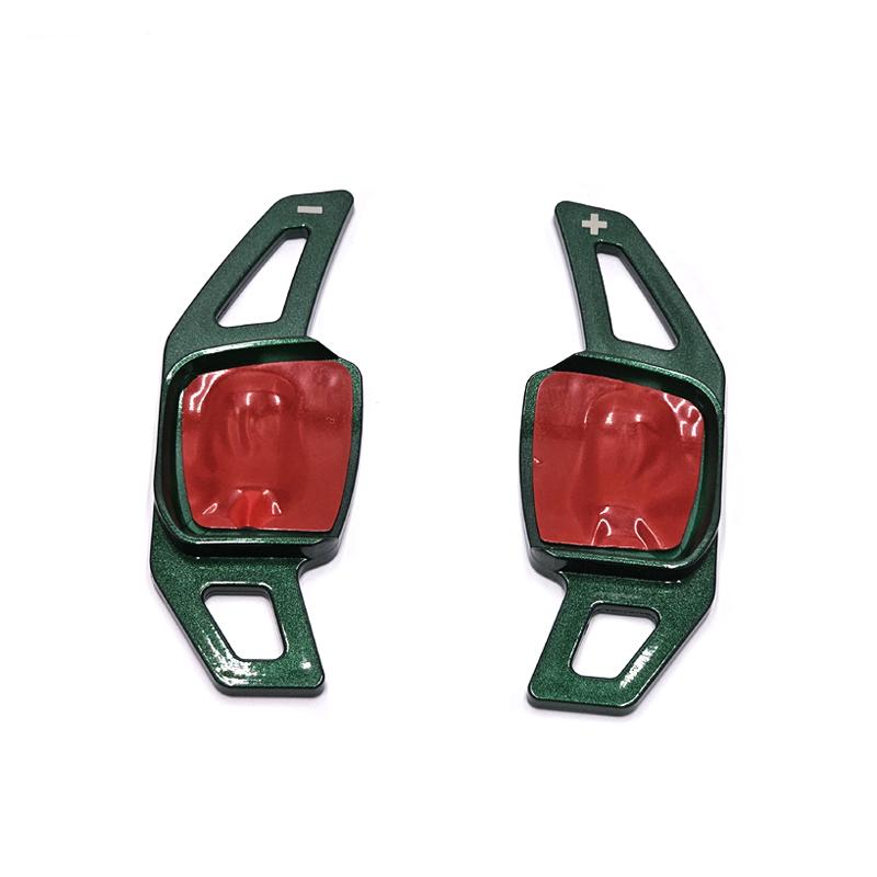 2pcs Car Steering Wheel Shift Paddle Extension Shifters For Volkswagen VW Golf 8 MK8 GTI/GTD/GTE/R-Line Polo Jetta Tiguan Atlas