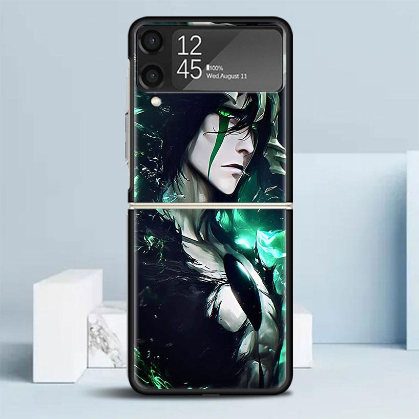 Чехол для телефона Bleach Улькиорра Сифер 4 для Samsung Galaxy Z Flip7 Flip6 5G Flip5 Flip4 Flip3 ZFlip 7 6 3 4 5 Ударопрочная задняя крышка