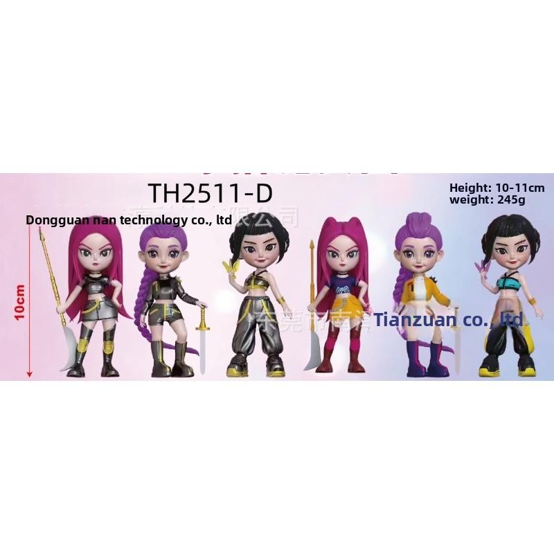 Серия Фигурок Охотника на Ведьм Слепой Пакет Разборка Музыкальная Кукла Модель Куклы Настольное Украшение Брелок