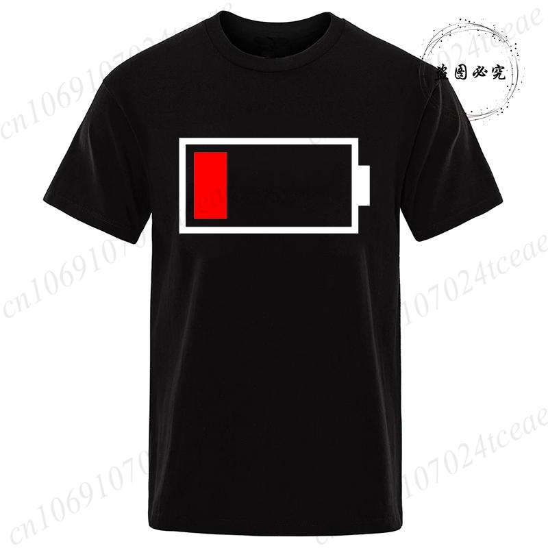 New Fashion T-Shirt Mens Ladies Unisex My Social Battery Introvert Print Sports Tees Casual Tshirt Men Unisex Fashion Tshirt Top