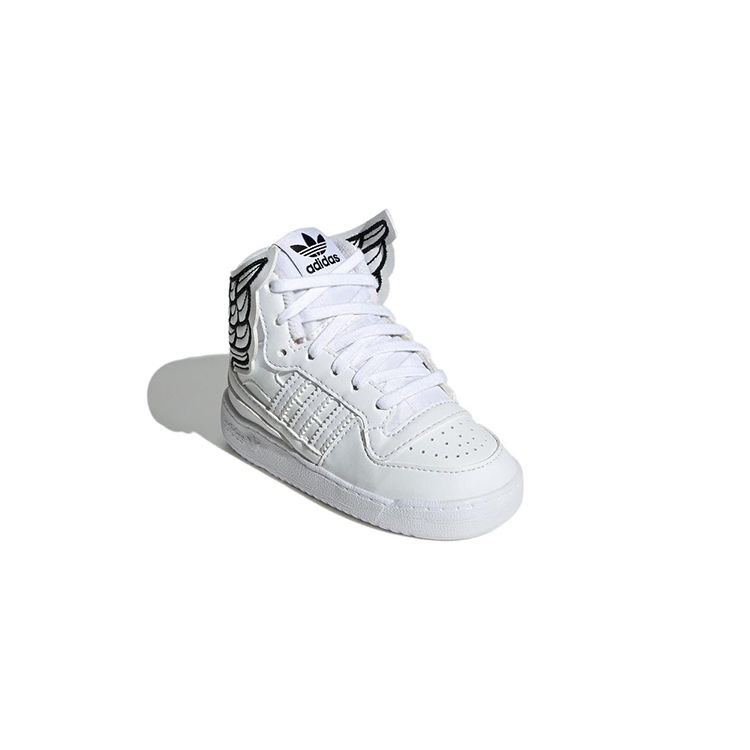 Jeremy Scott x adidas Wings 4.0 I Облачно-белые детские кроссовки Основной черный GY1848