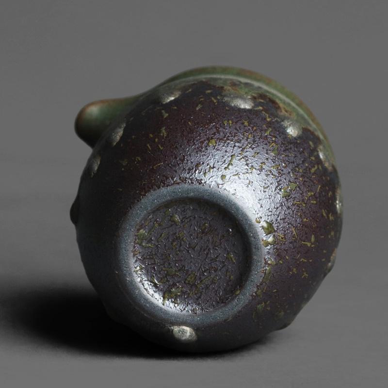 220ml Antique Style Wood-fired Gongdao Cup Coarse Pottery Tea Sea Ceramic Tea Divider