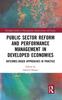 The Public Sector Reform and Performance Management In Developed Economies : Outcomes-Based Approaches In Practice Book